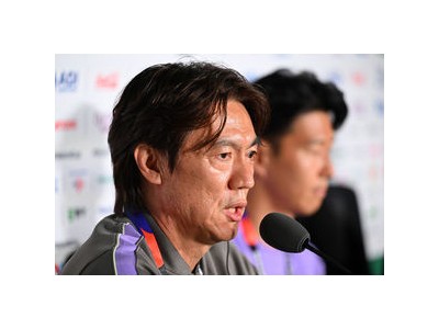 대한민국 회견서 선수들 편안하게 경기 치르게 하겠다고 말해