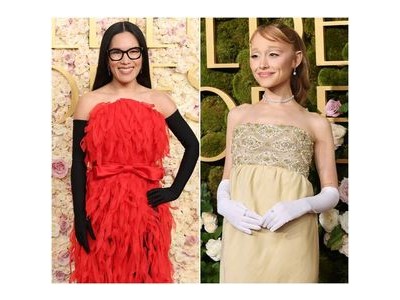 앨리 웡 vs 아리아나 그란데 골든글로브 워스트 드레서 경쟁