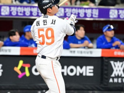 한화 이글스 홈런 1위 등극에 화들짝