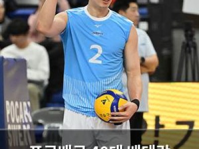 프로배구 40대 베테랑 세터에 열광하는 이유