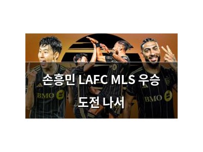 손흥민 LAFC MLS 우승 도전 나서